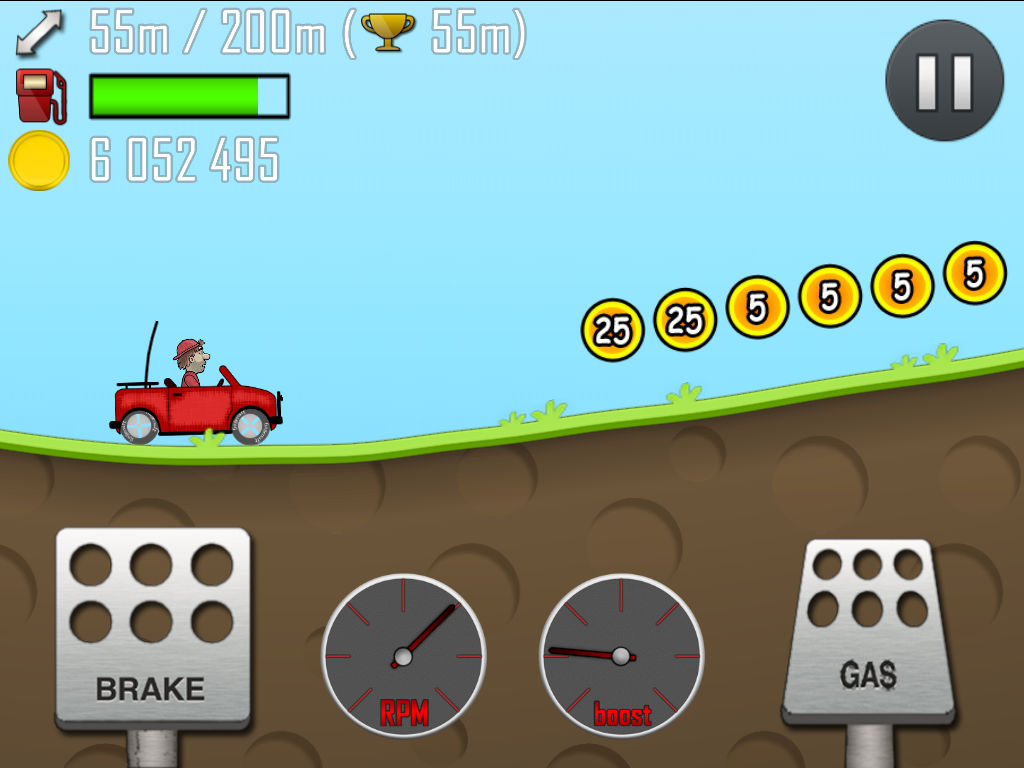 hill climb racing 2 race cheats to colect lots of km